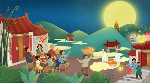 中秋節(jié)的說說，關(guān)于中秋節(jié)的句子